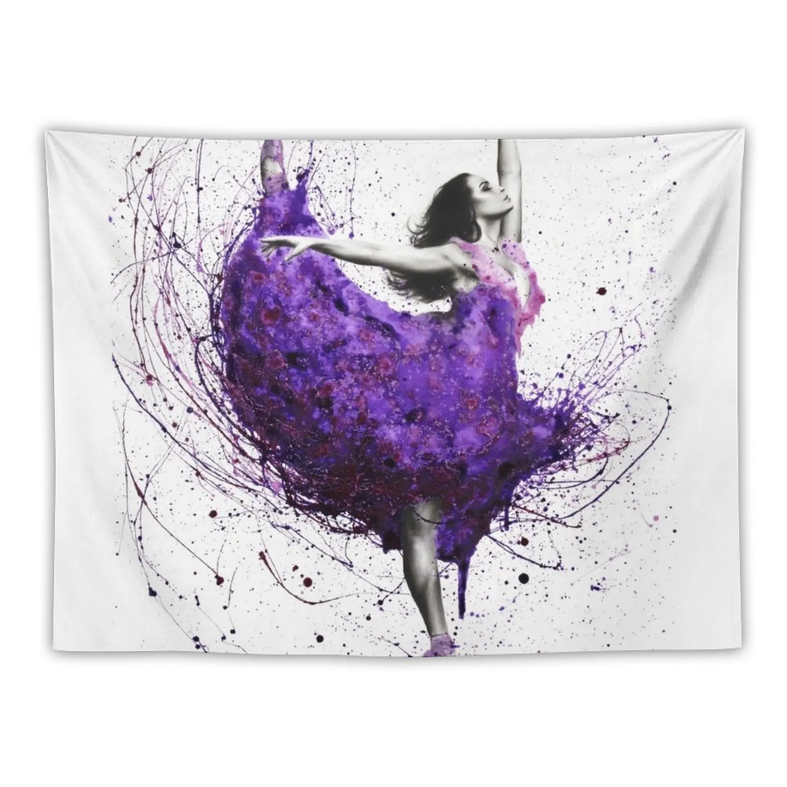 

Purple Rain Ballet Tapestry Cute Decor Room Decor Decor For Room