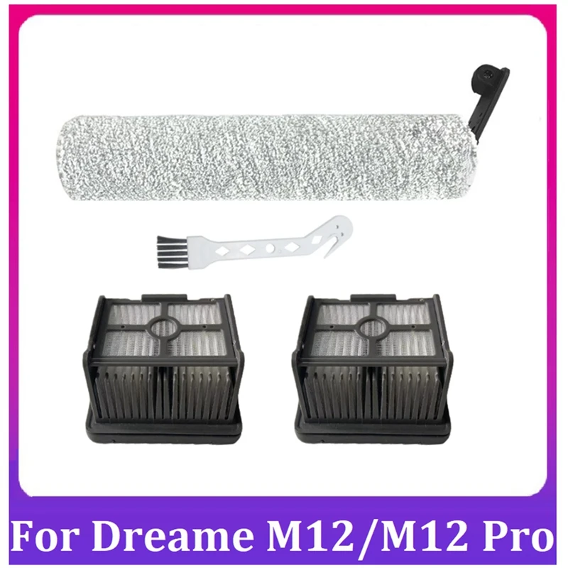

Моющийся фильтр Hepa для Dreame M12/M12 Pro, основная щетка, запчасти для пылесоса стиральной машины