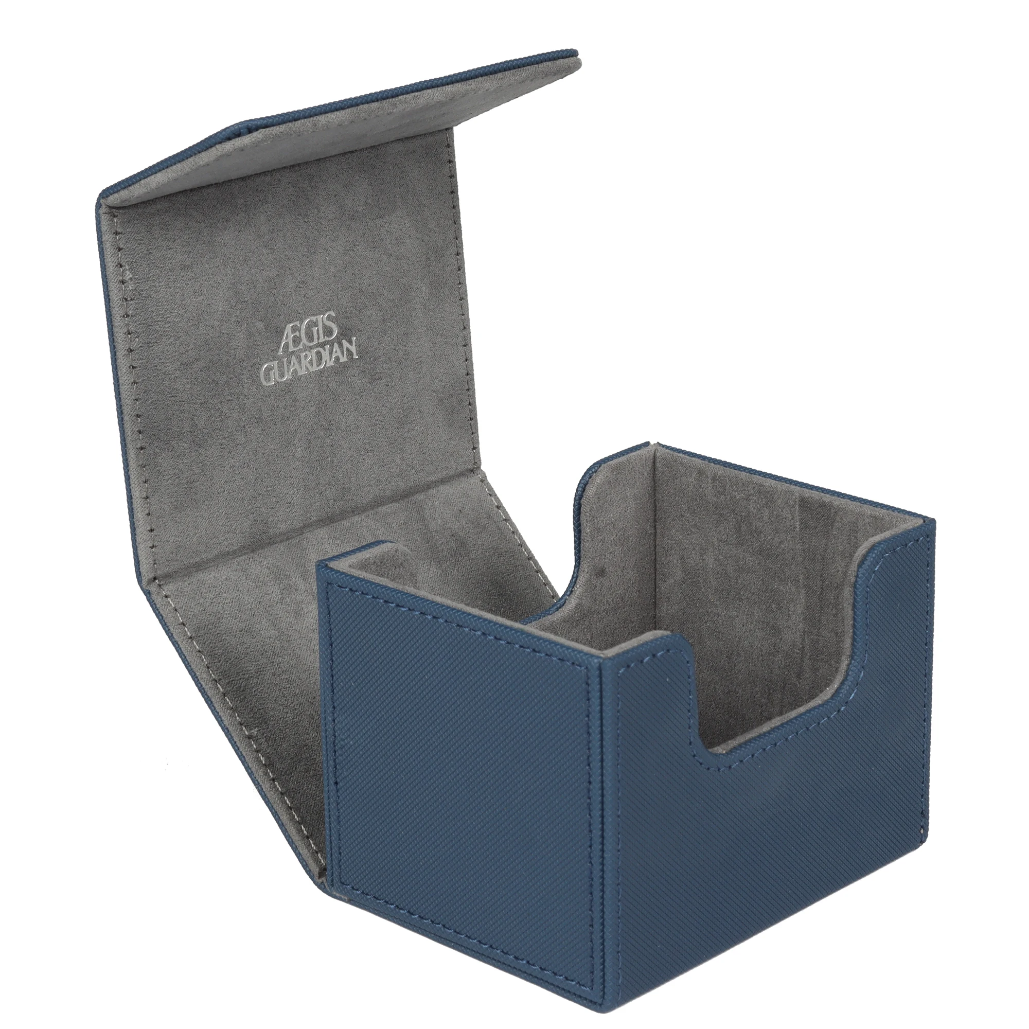 

Держатель для фотографий AEGIS GUARDIAN с боковой загрузкой, подставка для фотографий, карта Mtg Yugioh: 80 + синий