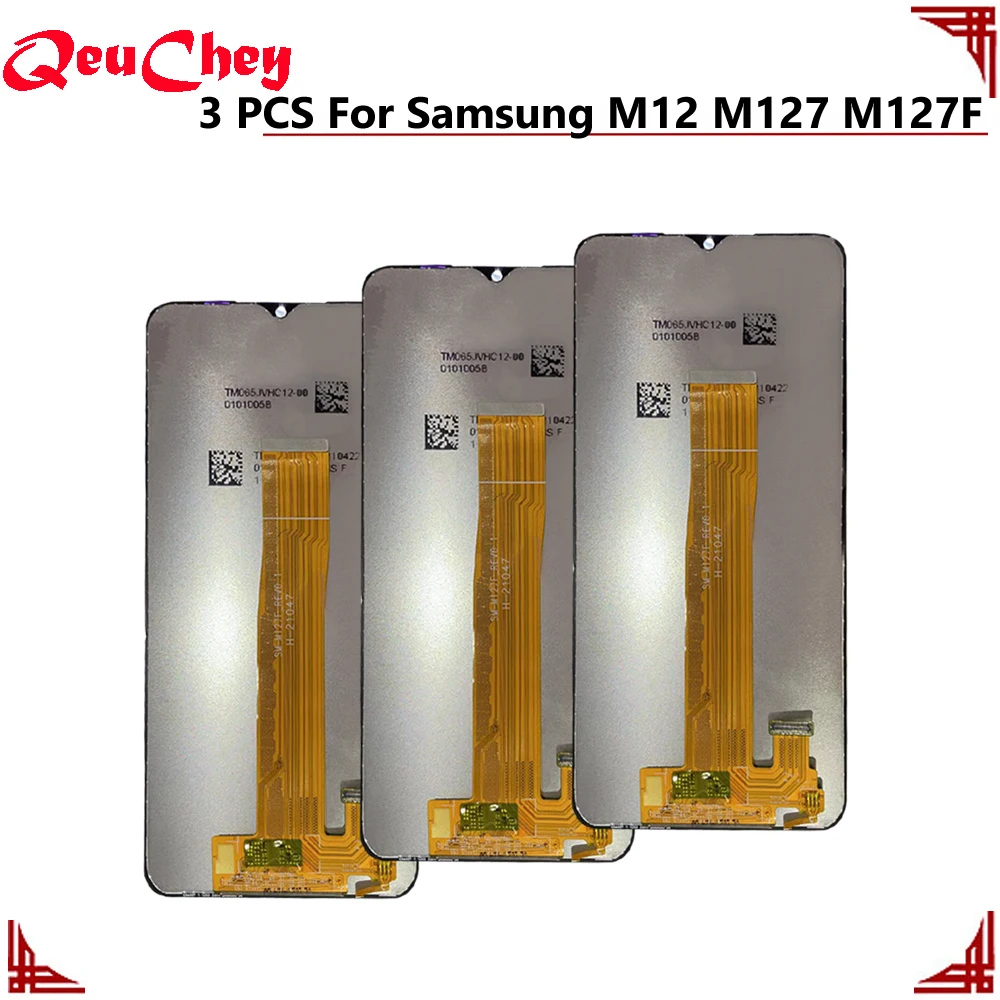 ЖК-дисплей для Samsung Galaxy M12 M127 M127F M127FN/DS M127F/DS SM- M127G/DS дисплей с сенсорным экраном и