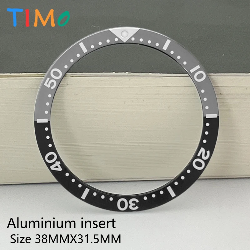 Premium 38x31.5mm Aluminum Bezel Insert