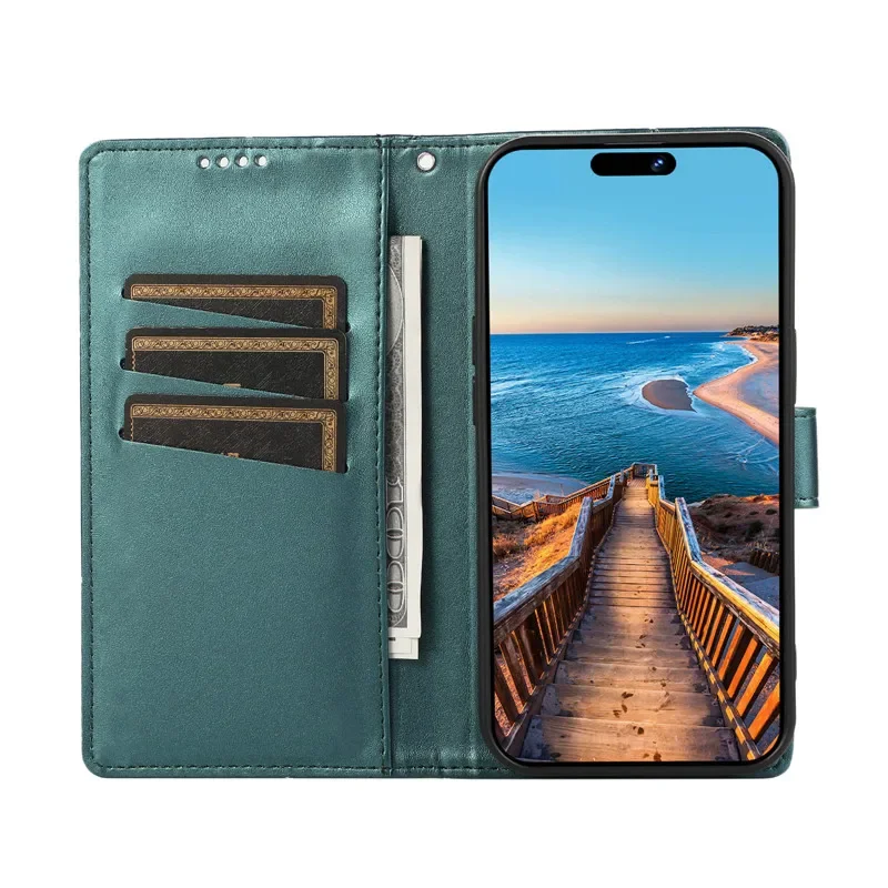 Magnetic Leather Wallet Case on For ZTE Nubia Z40S Pro Axon 40