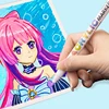 18/60Color Acrylic Paint Pens Brush Marker Pen for Artist Rock Painting,Glass,Ceramic Fabric DIY Card Making Art Supplie 5