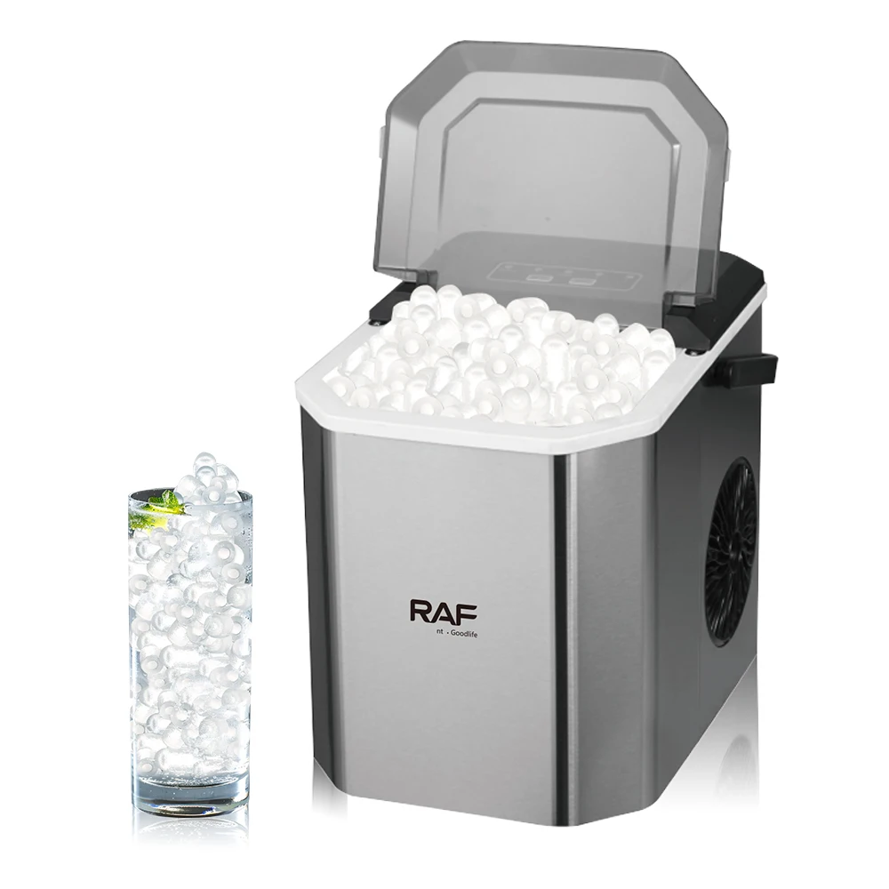 New Commerical Household Automatic Countertop Portable Small Mini Ice Cube Maker Machine for Home Automatic Cleaning