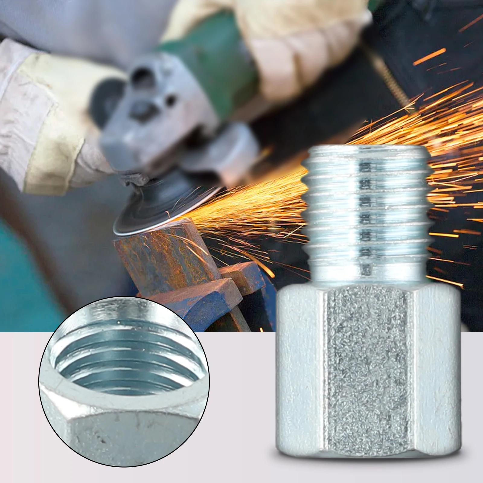 

M10 To M14 /M16 /M14 To 5/8-11 /Or 5/8-11 To M14 Adapter Grinder/ Power Tool Accessories For /Angle Grinder