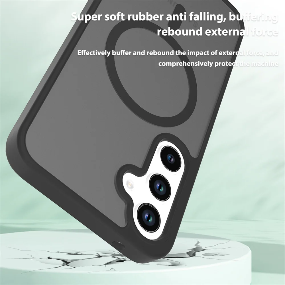 Luxury Dual-Layer Protective Phone Case - Premium PC + TPU Back Cover