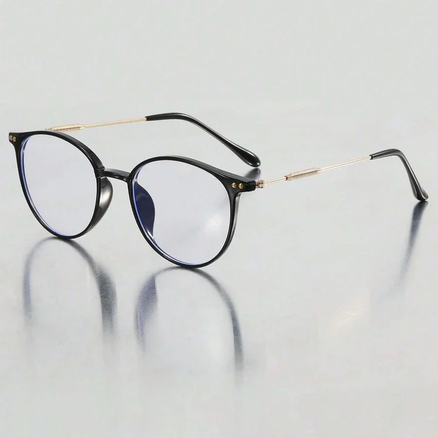 Anti-Blu Glasses Women Eyewear Retro Myopia Men Round Eyeglasses Frame Optical Computer Transparent Universal anti blue light glasses,eyeglasses frames,anti radiation glasses,eyewear frames,women glasses,fashion eyeglasses