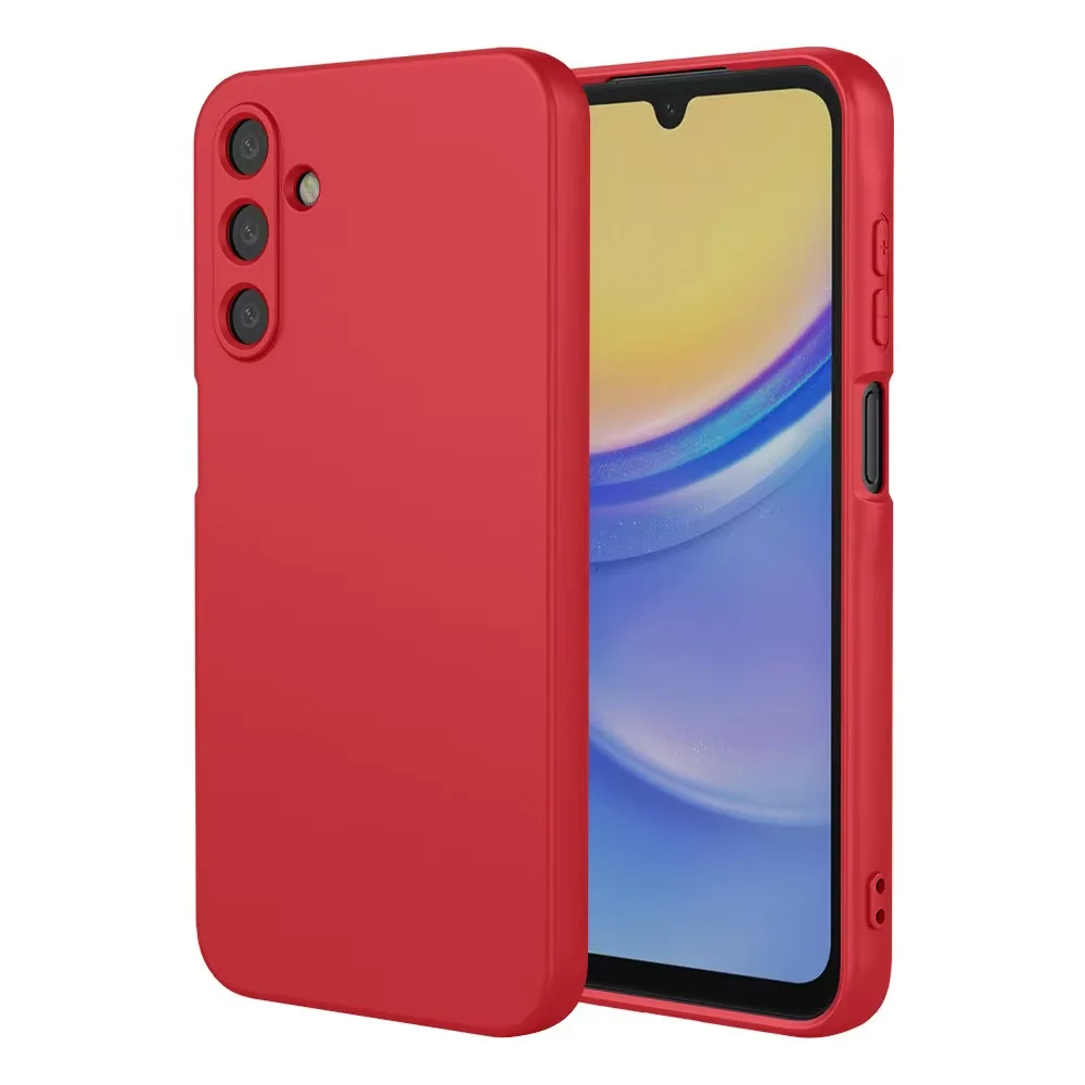 Shockproof Liquid Silicone TPU Case - Durable Protective Smartphone Cover