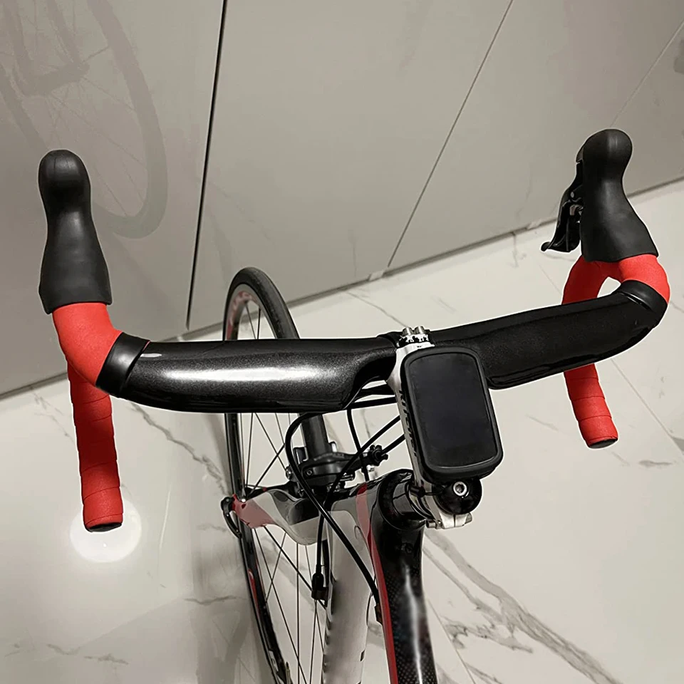 カーボンファイバーロードバイクハンドルバー,ロゴなし,31.8mm,400mm