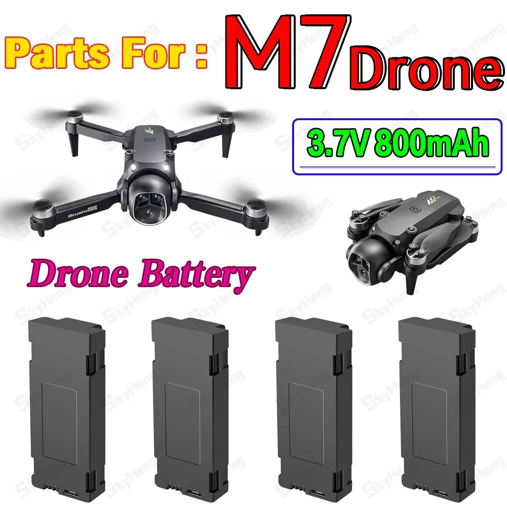 Batterie Drone M7 Lot X1 X2 X3 X4 - Pièce Détachée Rechange