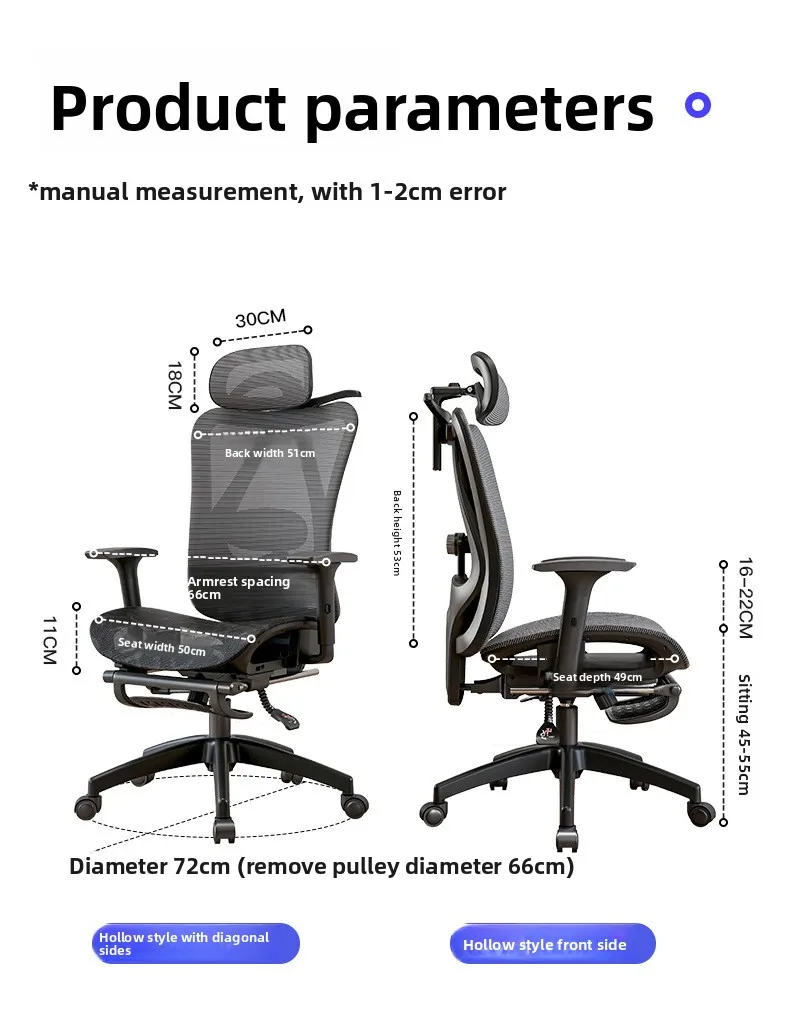 UVR Gaming Computer Chair Home Office Chair Ergonomic Design Reclining Armchair Furniture Lift Adjustable Athletic Chair