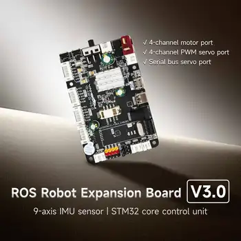 Scheda di controllo Robot ROS ROS2 compatibile con Raspberry Pi Jetson NANO con porta servomotore con sensore IMU a 9 assi