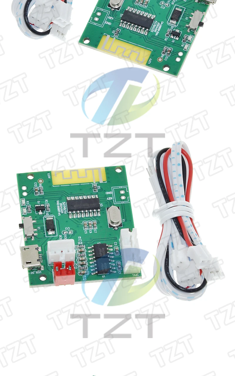 TWS Bluetooth 5.3 Power Verstärker Bord 5W + 5W 3,7V 5V Miciro USB Echte Wireless Stereo Modul für Auto Hause Lautsprecher Subwoofer DIY – Detail 5