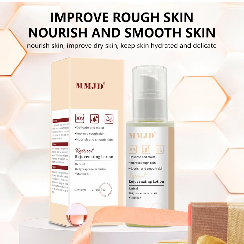 

Skincare Product Retinol Lotion Moisturizing Korean Anti Aging Vitamin E Hyaluronic Acid Snail Repairing Lotion for Face