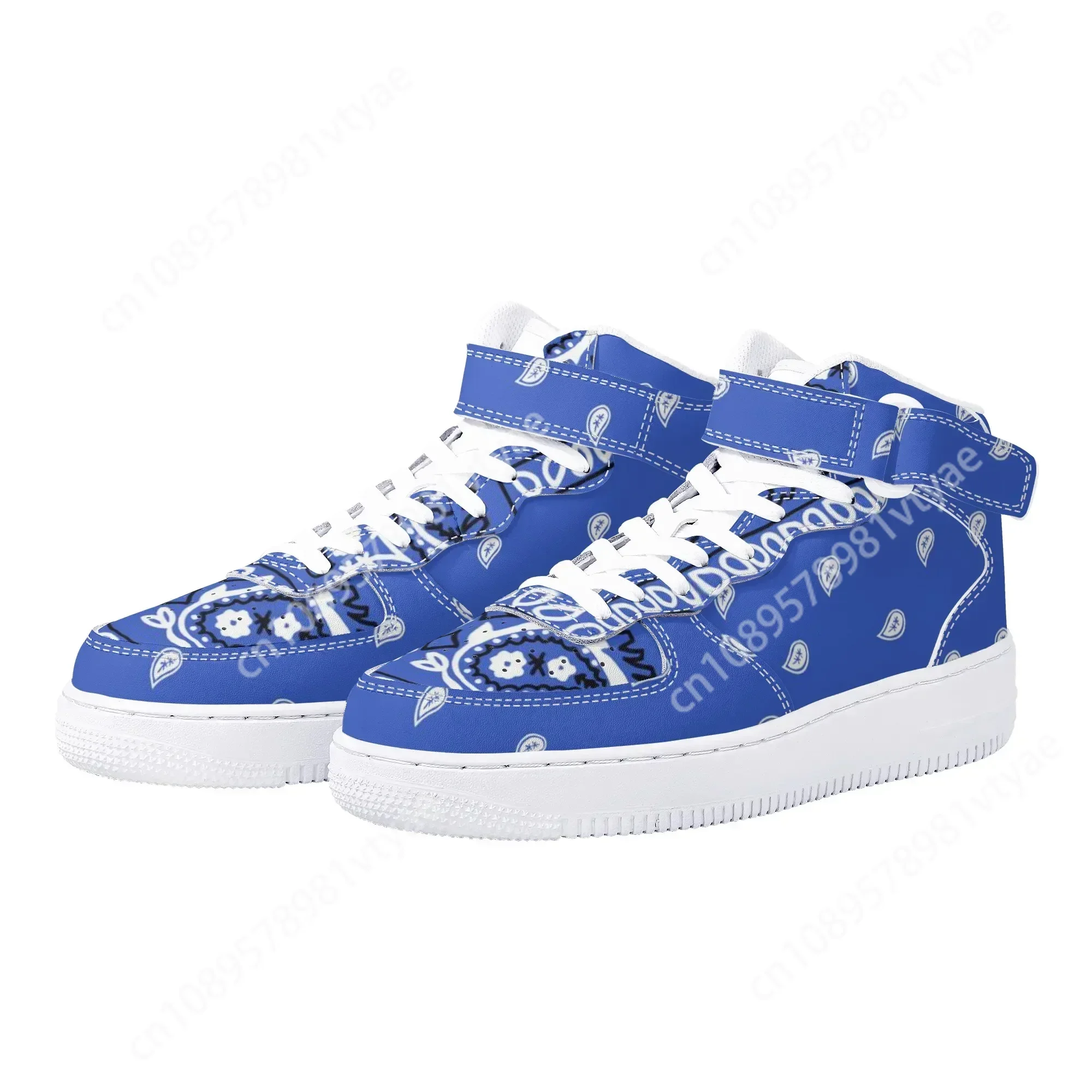 s Bandana Print Men Basketball Sneakers Leisure Shoes True Size Running Shoes Factory Direct