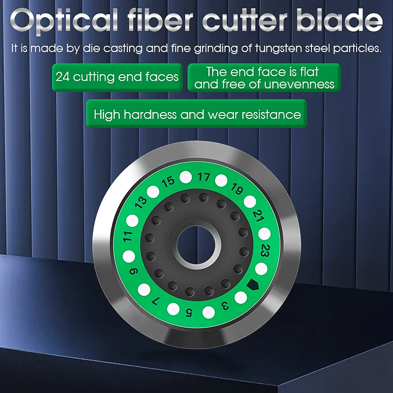 

DUKE AUA-X3/X1/X2/6S/7S Optical Fiber Optic Cleaver Blade Cleaver Cutter 24 Faces Cutting positions