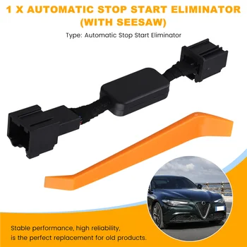 Car Automatic Stop Start Eliminator With Seesaw For Alfa Romeo Stelvio Giulia 2017-2024 Auto Stop Start Device Control 1