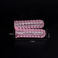 1PCS Kristall Wolf Zahn Doppel-Finger Zusammen Finger Abdeckung für Erwachsene Paare Sexuelle Frauen Klitoris Vaginale Stimulation sex Spielzeug 6