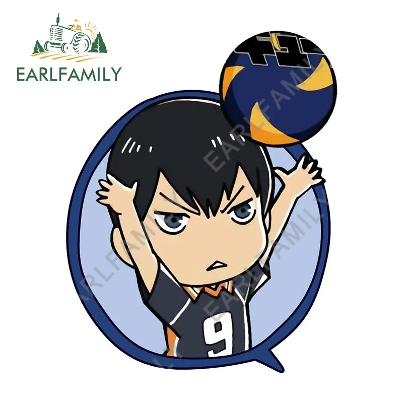 

EARLFAMILY 13 см x 10,3 см для аниме-фургона, мотоциклетные автомобильные наклейки, наклейка на лобовое стекло, ноутбук, переводная картинка, аксессуары для автомобиля, водонепроницаемые