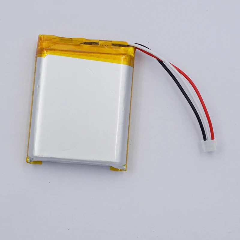 NTC Termistore Batteria Li-Po 3.7V 2500mAh Modello 605068, Con Termistore NTC E 3 Fili - Per Dashcam, GPS, LED Batteria Per Dispositivi Portatili - Foto 3