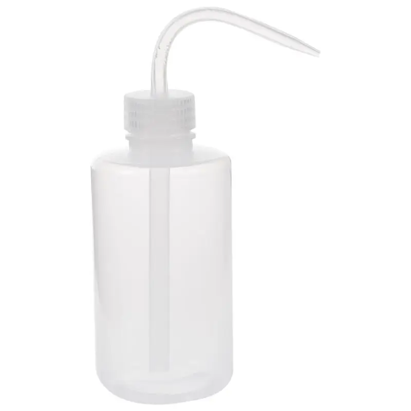 

500ml 90 Degree Angle Tip Oil Liquid Holder Squeeze Bottle Clear White