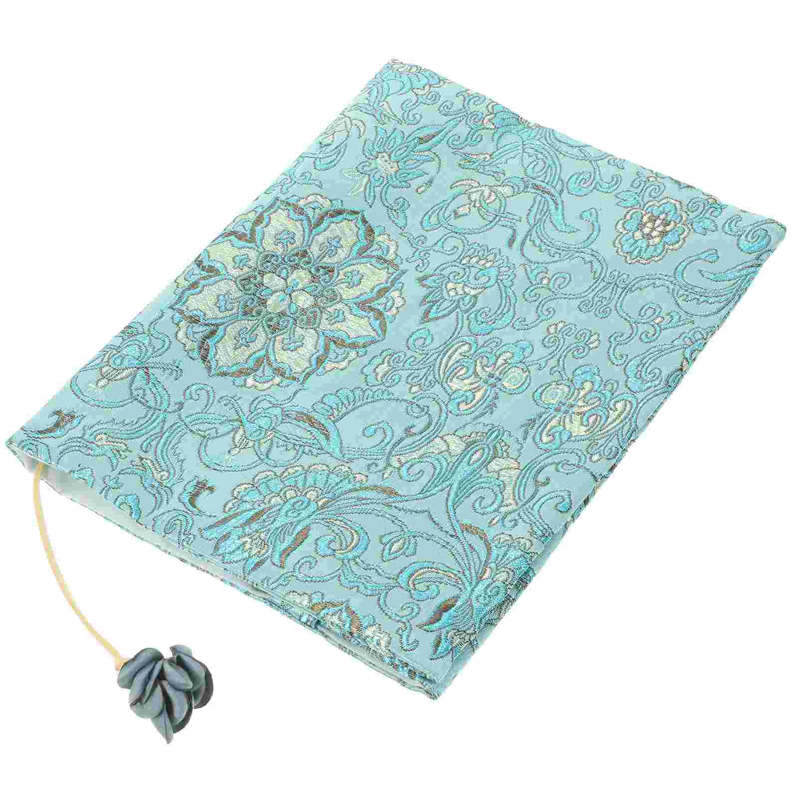 Fabric Book Cover Notebook Covers for Hardcover Protector Sleeve Textbooks Decorate Dust Protection