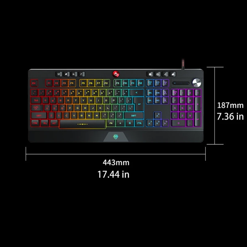 기계식 게임용 키보드 마우스 빛나는 백라이트 키보드 게임용 마우스 USB 유선 PC 게이머 노트북 작업용 세트