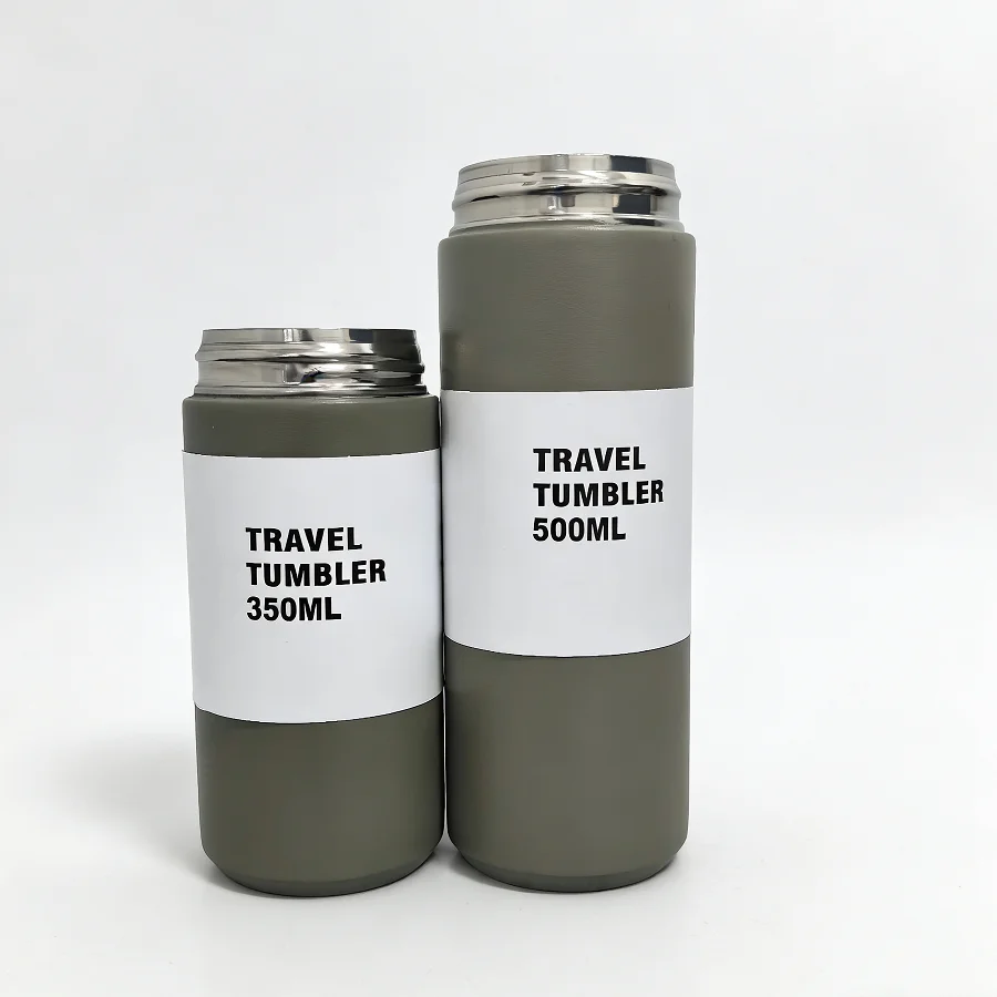 Neuer 350ml/500ml Edelstahl-Wasserbecher Niedlicher Thermobecher Tragbare Isolierflasche Vakuum-Thermoskanne – Detail 5