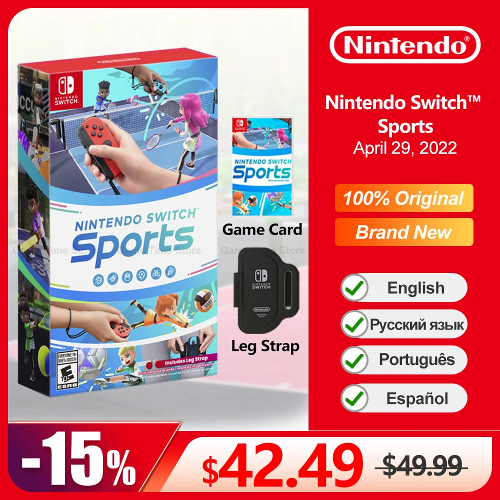 Nintendo Switch Sports Nintendo Switch Offerte Di Gioco 100% Scheda Di Gioco Fisica Originale Ufficiale Per Switch Oled Console Di Gioco