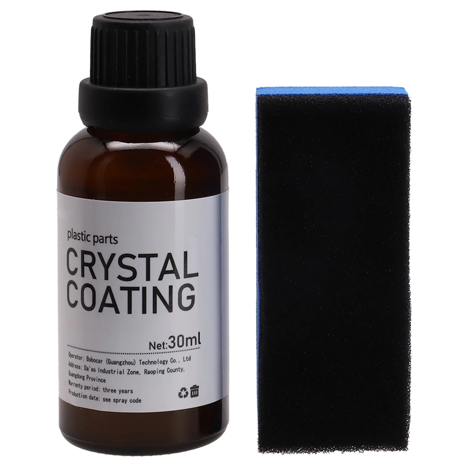 

Durable Retreading Agent Car Coating Agent 30ml/bottle Crystal Coating Agent Parts Plastic Refurbished Replacement