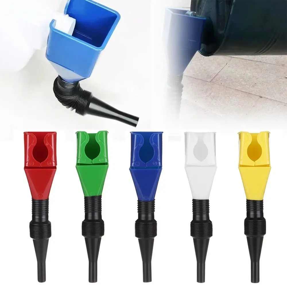 Engine Oil Filling Funnel Change Oil Funnel Plastic Refueling Gasoline Filter Transfer Tool Motorcycle Car Accessories