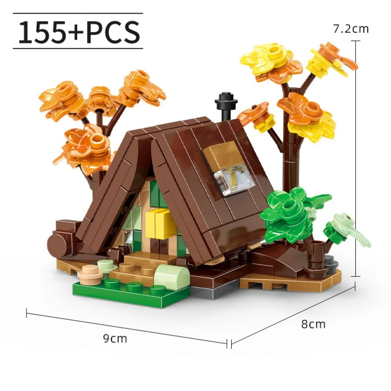 City Series Girls Santorini Castle Building Block Create Unique Structures Classic DIY Model Brick Toys Gift Children Kids