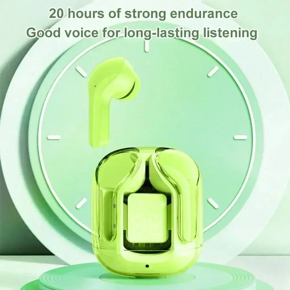 Wireless Bluetooth Earbuds With Led Digital Display And Stereo Sound_voghion.com