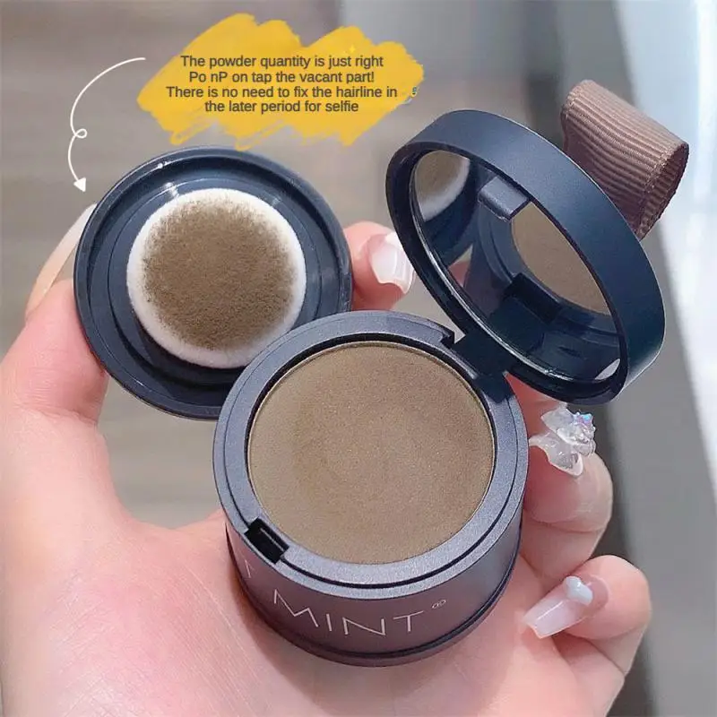 Hair Powder Hair Concealer 1pcs Natural Instant Bald Coverage Waterproof Forehead Trimming Makeup Hairline Shadow Powder 2 Color Beauty Tool