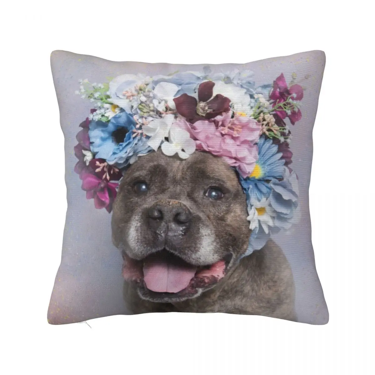 

Flower Power, Rumple Throw Pillow Cushions Home Decor Decorative Sofa Cushion covers for pillows