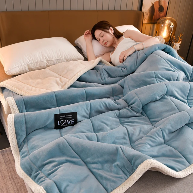 Flannel Warm Thick Blanket - AliExpress