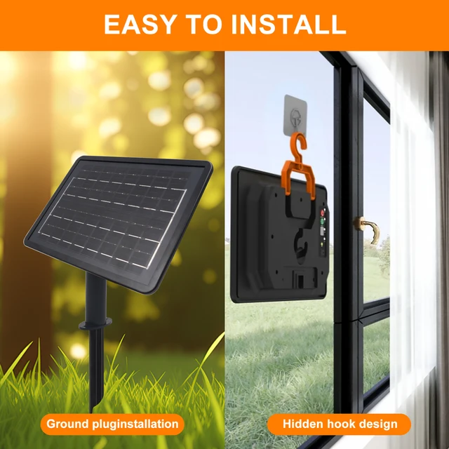 24V Solar String Light/LED Strip Control Box Kit 1200Mah 2400Mah 7200mAh Lithium Battery Panel for LED String Lamp USB Charging 3