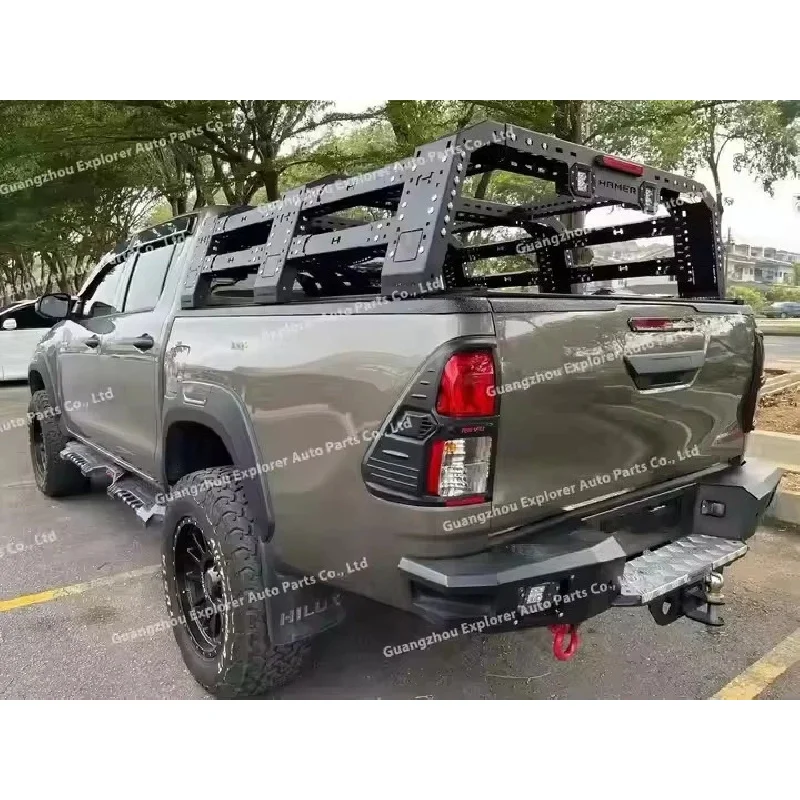 픽업트럭 범용 루프 바스켓 랙 4X4 크로스바 (디맥스, 레인저, BT50, 2022 힐룩스 롤바용)