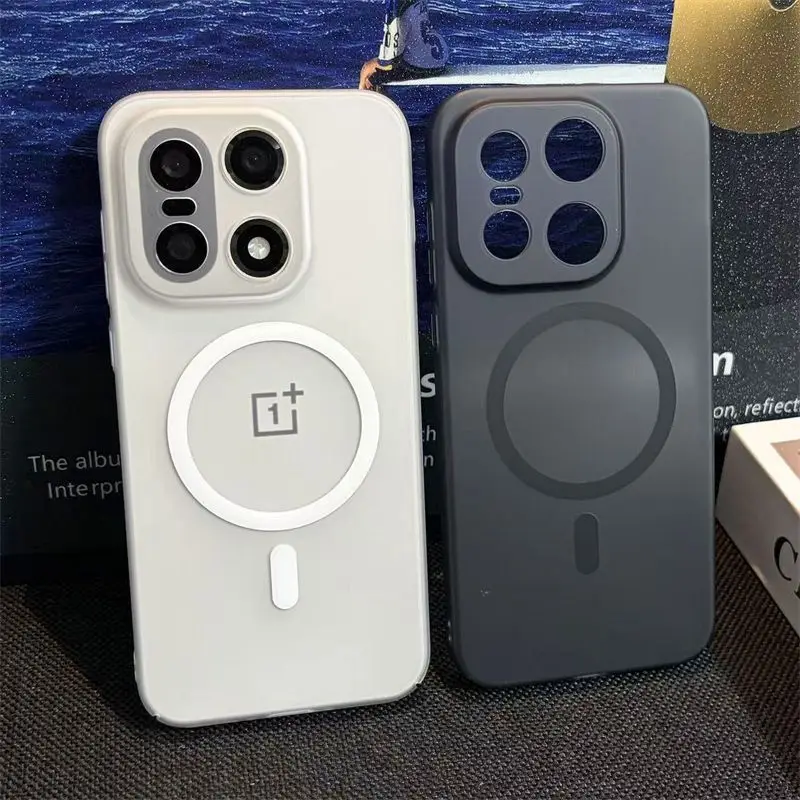 Minimalist Magnetic Frosted Ultra-Thin Shockproof Bumper Case