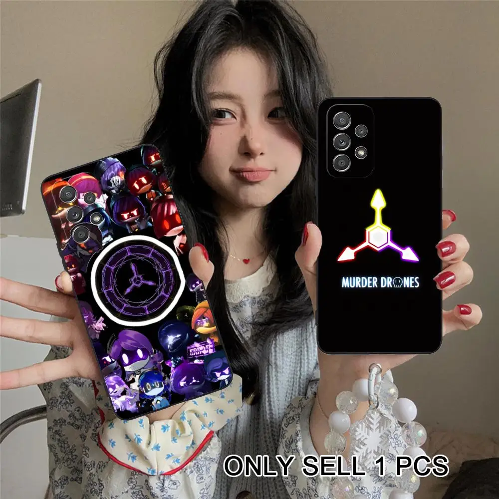 Murder Drones Shockproof Soft TPU Phone Case – Anti-Slip Protective Cover