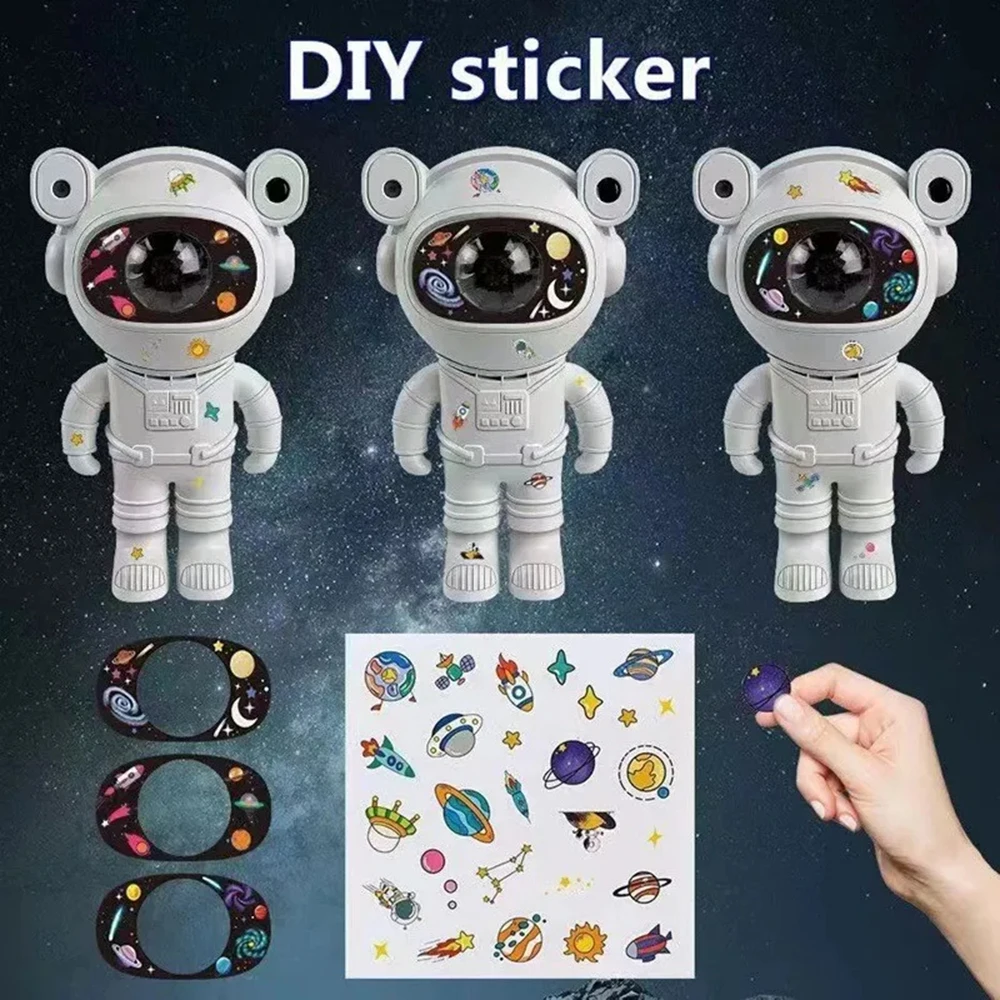 갤럭시 스타 프로젝터 LED 야간 조명, DIY 우주 비행사 성운 프로젝터 램프, 침실 홈 장식 조명기구, 어린이 선물