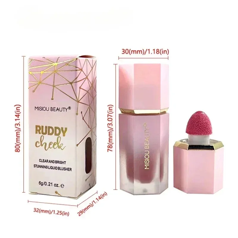 Liquid Blush Cute Makeup Women Party Daily Use All Skin Types Waterproof Blush Stick Cosmetics Palette Makeup Blushes Blush Stick Liquid Blush