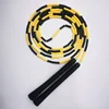 NEVERTOOLATE 19cm long PP handle Soft PVC beads 300cm 3m skip jump rope freestyle tricks crossfit no tangle fitness 5