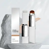 Bâton de fond de teint liquide 2 en 1, léger, hydratant, éclaircissant, changement de couleur pour tous les Types de peau 3