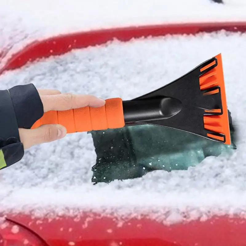 New Snow Shovel For Car Windscreen Shovel Snow Window De-icer Scraper Windshield Ice Removal Tool for SUV Car RV and Truck