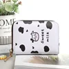 Cartoon Wallet Women Short Cute Small Wallets Student Triple Fold Card Holder Coin Purse Ladies Wallets 6