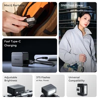 ​Ulanzi SL01/SL02 Spark Lite Camera Flash Portable Camera Flash Single-pin Design for Sony FUJIFILM Canon Olympus Pentax Pentaxs 4