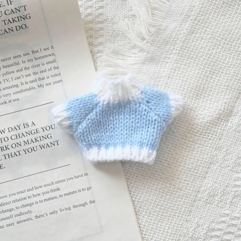 New Fashion Doll Sweaters Winter Multistyles Knitted Coat Clothes Accessories for 10cm Cotton Doll/for Idol Dolls