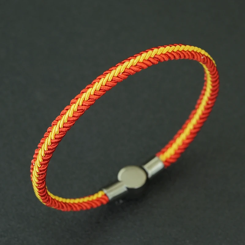 Unique Ethnic String Bracelet Unisex Handmade Braided
