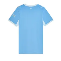 Maillot réplique domicile Manchester City, T-shirt athlétique à manches courtes pour homme, PUMA, tissu respirant et à séchage rapide, sports d'été 3
